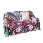 Peacock Butterfly Throw Blanket