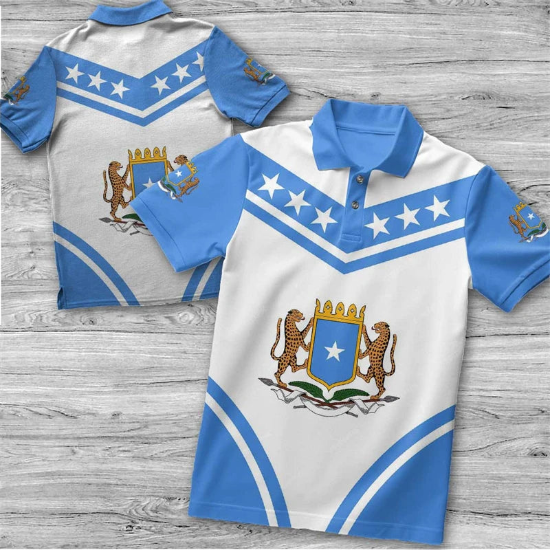 Somalia Flag Polo
