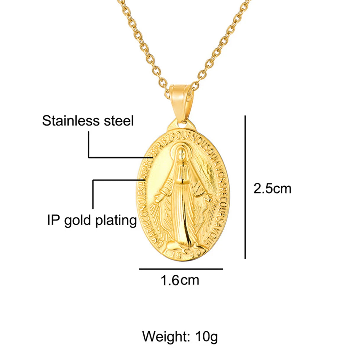 Catholic Our Lady of Medalla Milagrosa Virgin