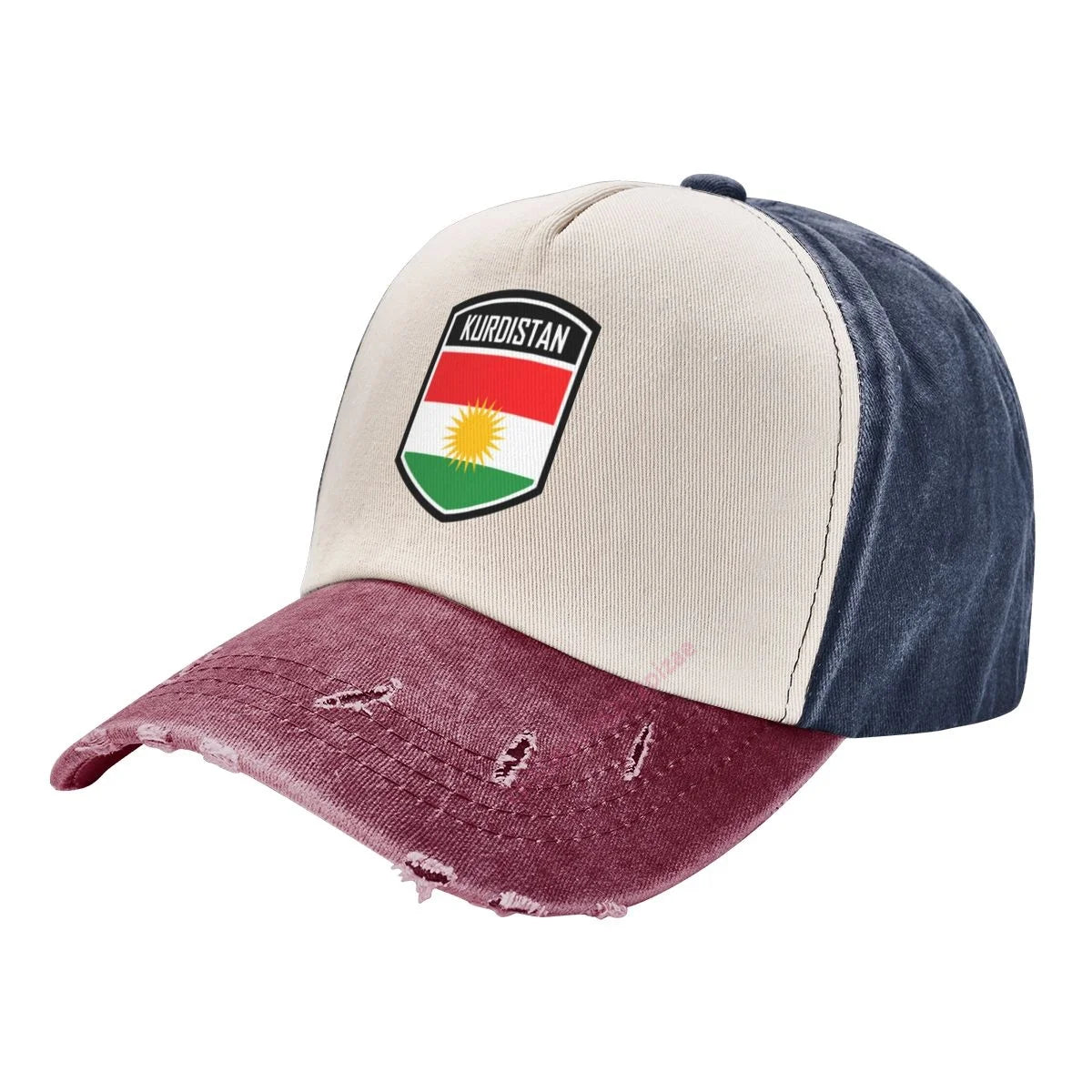 Kurdistan Baseball Cap Unisex Soft Adjustable