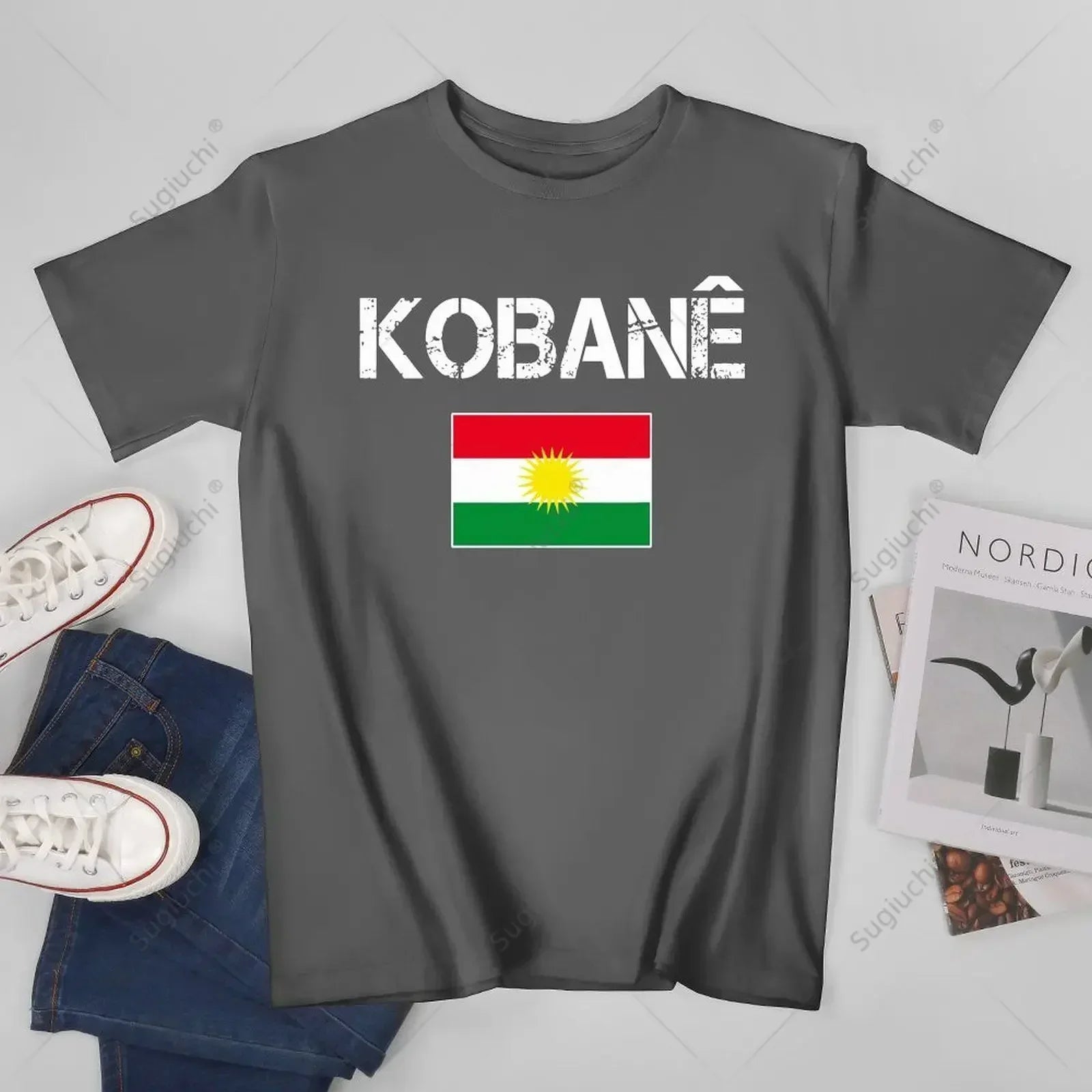 Kobane Kurdish Flag Tshirt