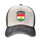 Kurdistan Baseball Cap Unisex Soft Adjustable