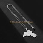 Unique Kurdistan Map Necklace