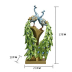 Statues Peacock Home Decoration