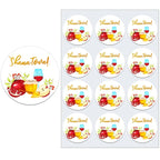 Jewish Happy New Year Celebration Sticker