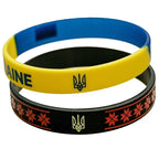 Ukraine Country Flags Wristband