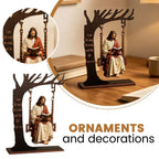 Jesus Reading Figurine Christian Home Decor