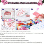 Beautiful Peacock Flowers Kit