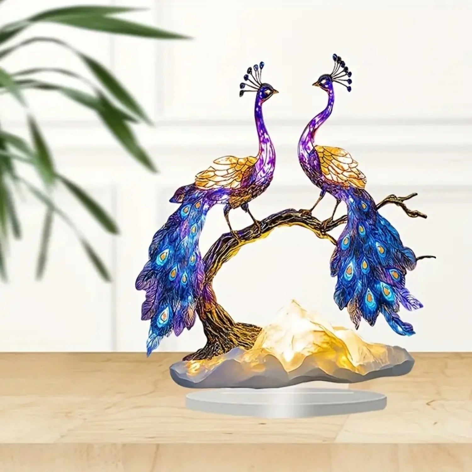 Peacock peacock statue,2D variety of options