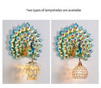 Creative Peacock Wall Lamp