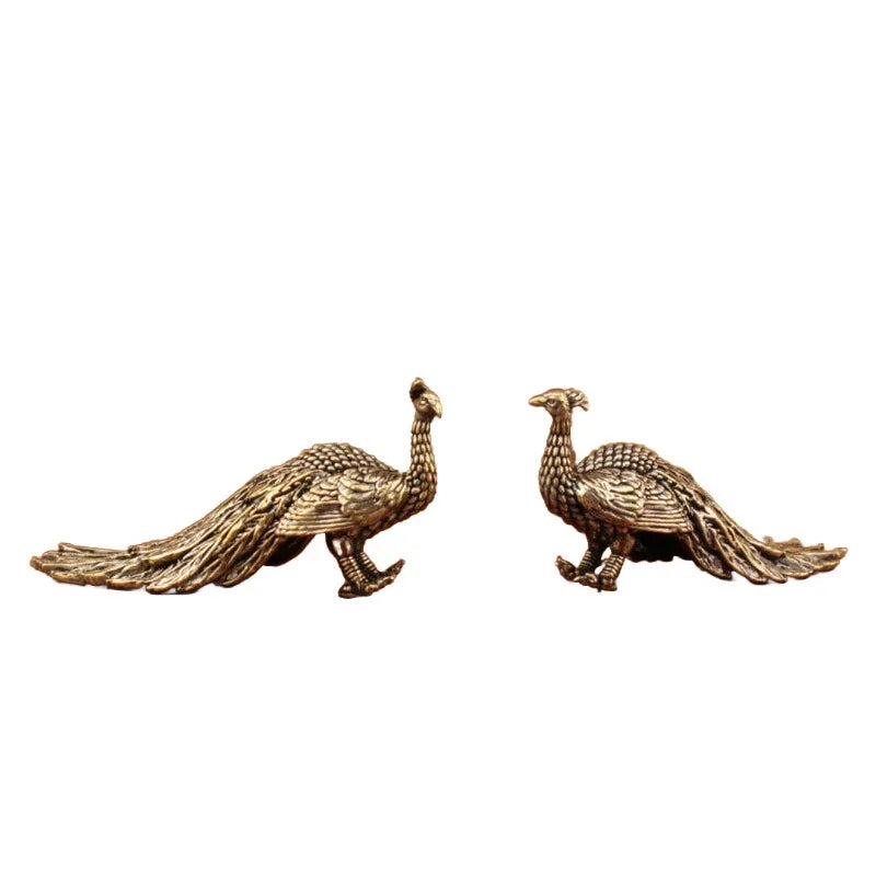 Small Peacock Ornaments