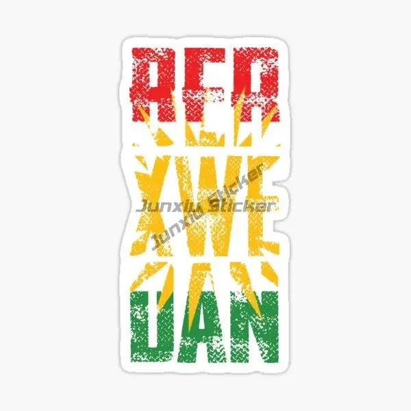 Kurdistan Flag Map Car Stickers