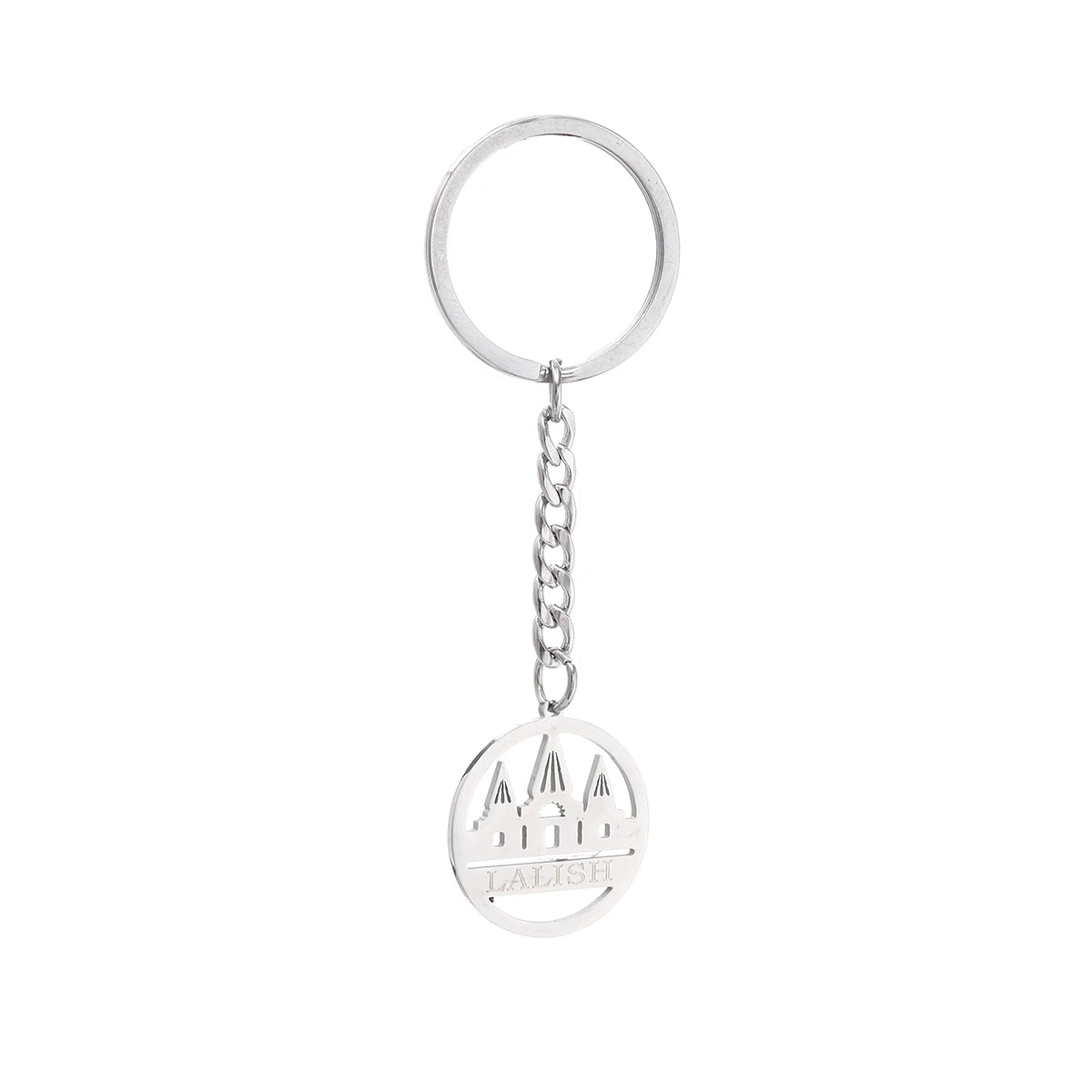 Stainless Steel Yezidi Lalish Keychain