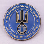 International Legion Defence of Ukraine Enamel Pin
