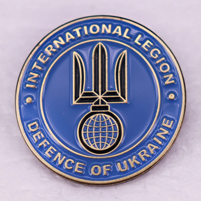 International Legion Defence of Ukraine Enamel Pin