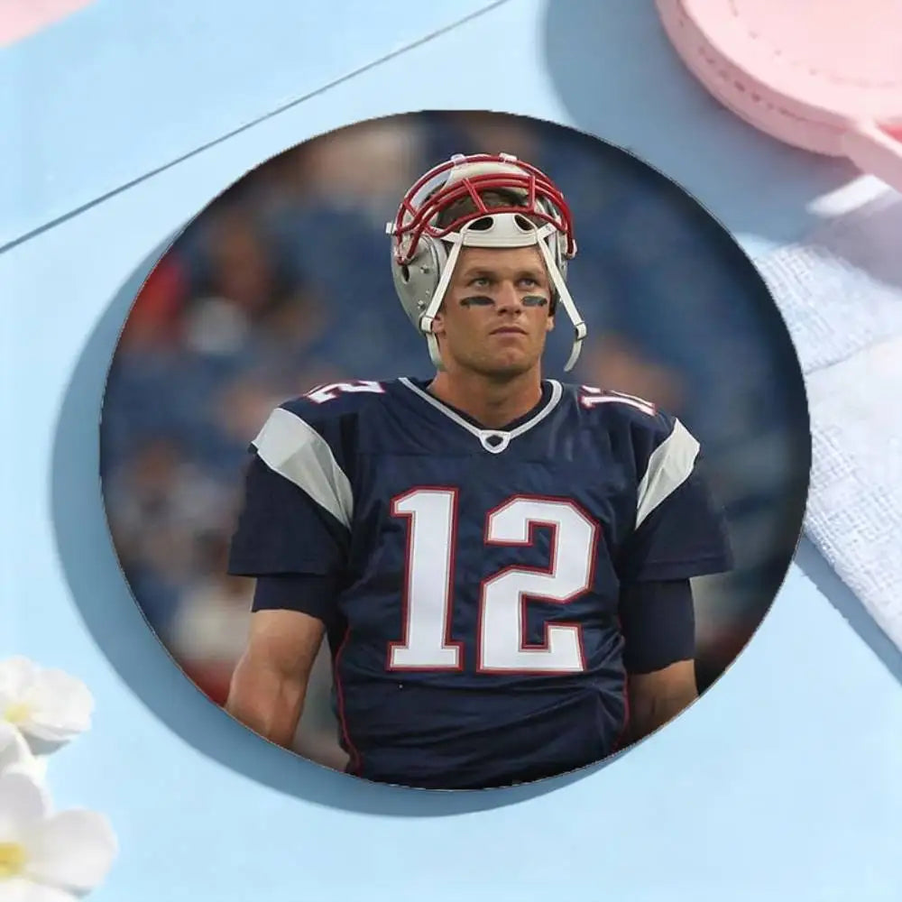 Football player Tom Brady Brooches Badges Pins
