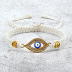 Braided Evil Eye Bracelet