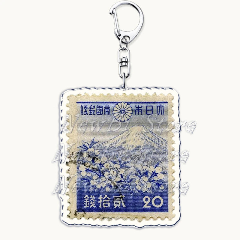US Travel Keychain