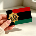 Afghanistan Waterproof Anti-Scratch Card Skin Stickers