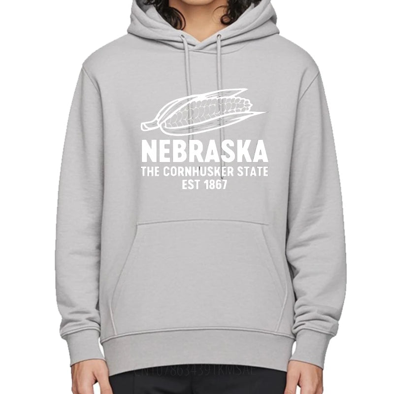 Workout For Him Spring Hoody Nebraska The Cornhusker State