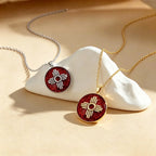 Zia Cross Necklace
