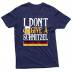 I Dont Give A Schnitzel Beer Germany Flag Men T-Shirt
