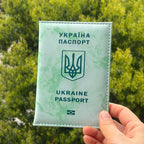 Ukraine National Emblem Passport Cover