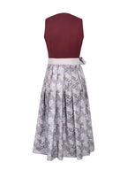 Women's German Dirndl Dress Costume 2 Piece Oktoberfest