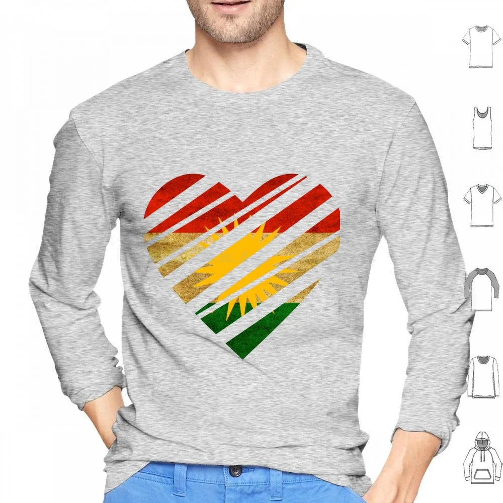Kurdistan Heart Hoodie