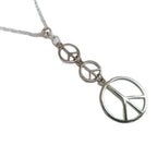 Peace Symbol Pendant Necklace