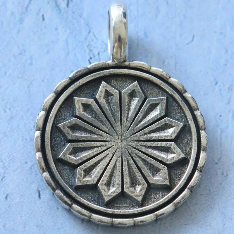 15g Yezidi Lalish Peacock Solid Sterling Silver