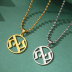 Dawapara Ahava Necklace Love in Hebrew Hanukkah Necklace