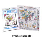 Peacock couples cross stitch kit