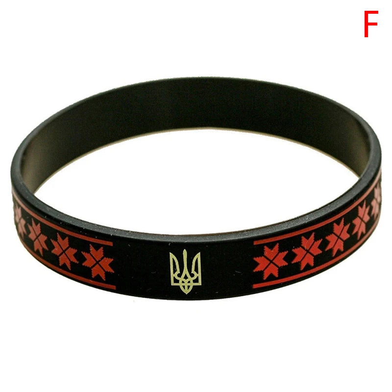 Ukraine Country Flags Wristband