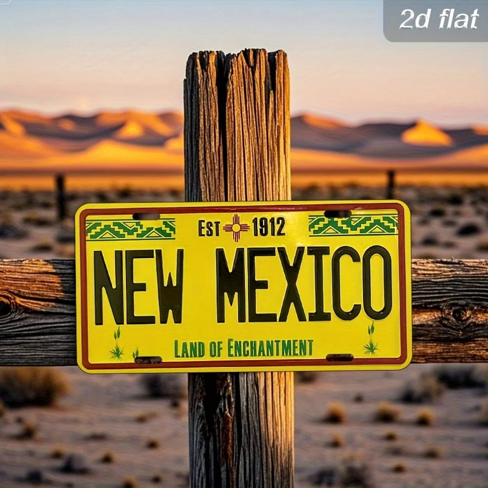 New Mexico License Plate