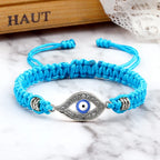 Braided Evil Eye Bracelet