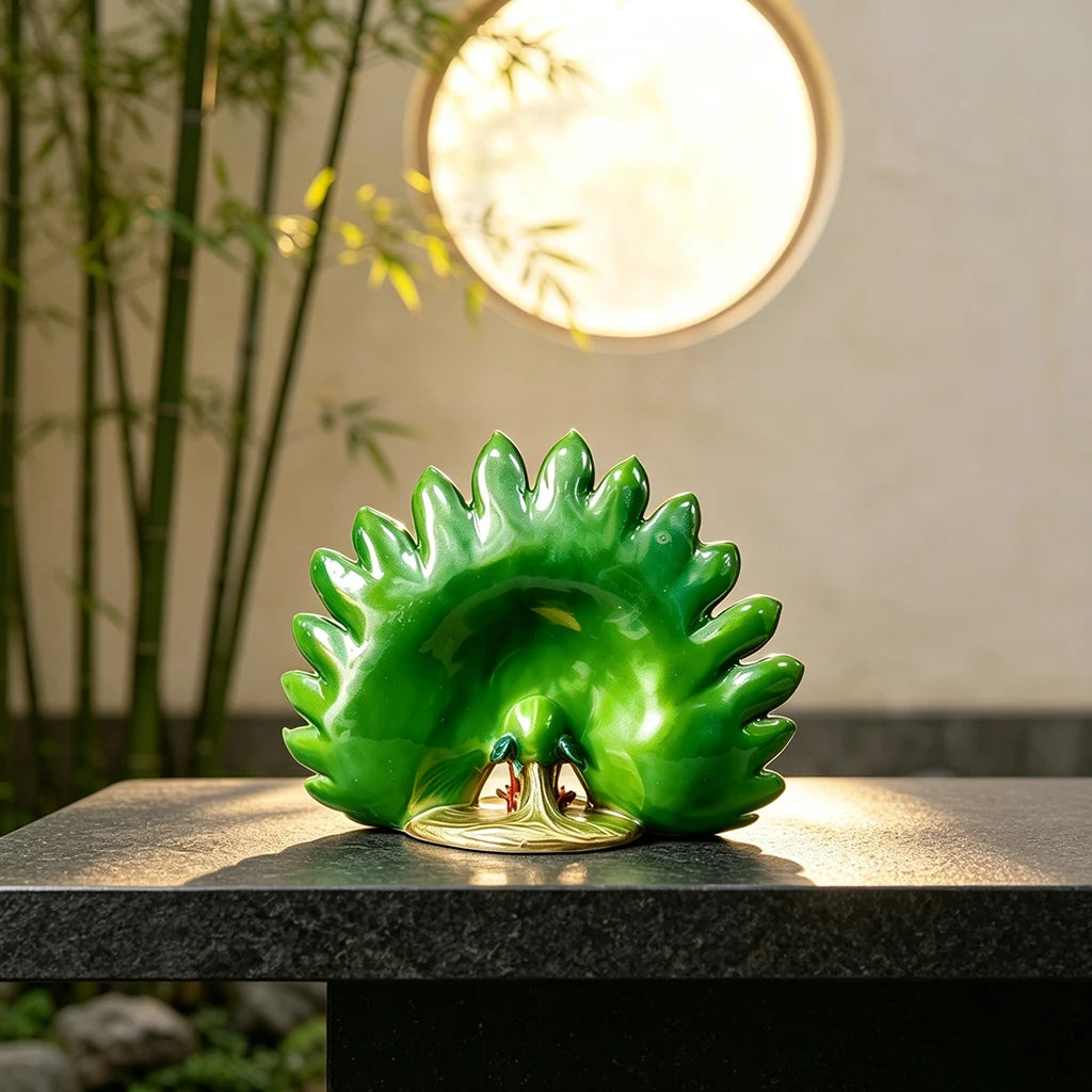 Luxury Peacock Figurine