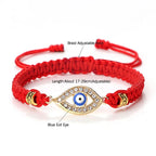 Braided Evil Eye Bracelet