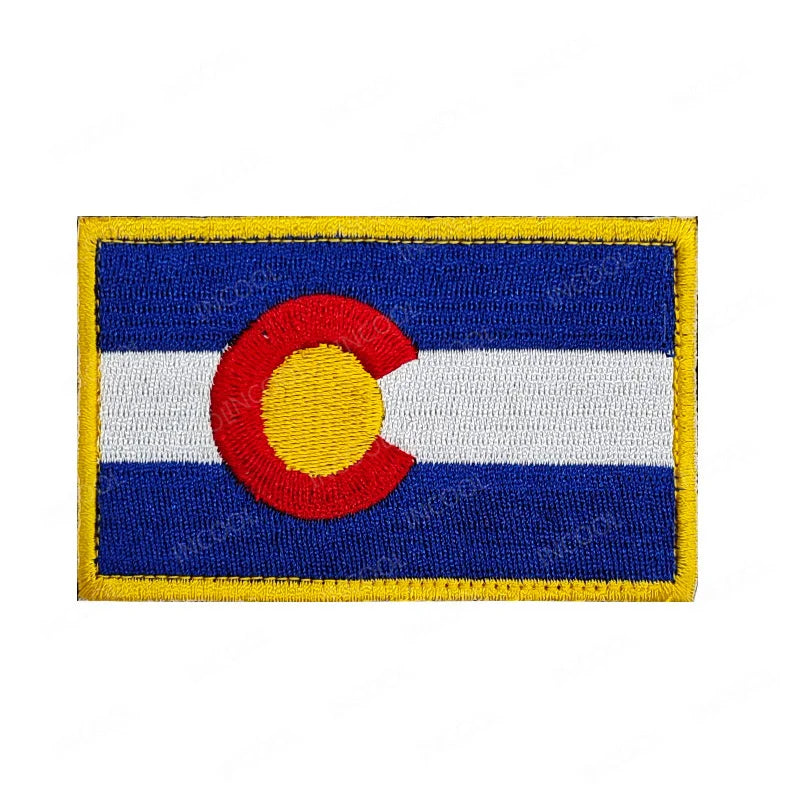 Embroidered Patches United States - State Flags