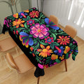 Mexican Day of The Dead Rectangle Waterproof Table Cloth