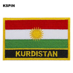 10pcs a lot KURDISTAN Flag Laple Pin Badge