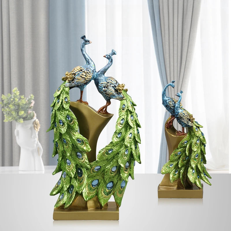 European Peacock Ornaments