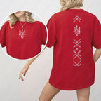 Ukraine Flag Shirt Symbol Tryzub