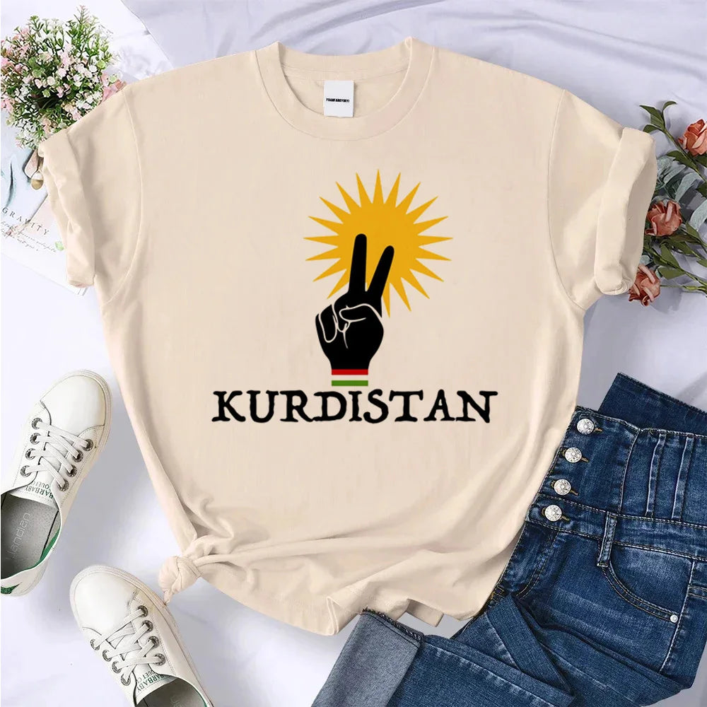 Kurdistan Women's casual short-sleeve T-Shirt