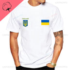 Ukrainian Emblem Ukraine Flag Printed