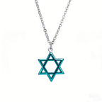 Simple Star of David Necklace