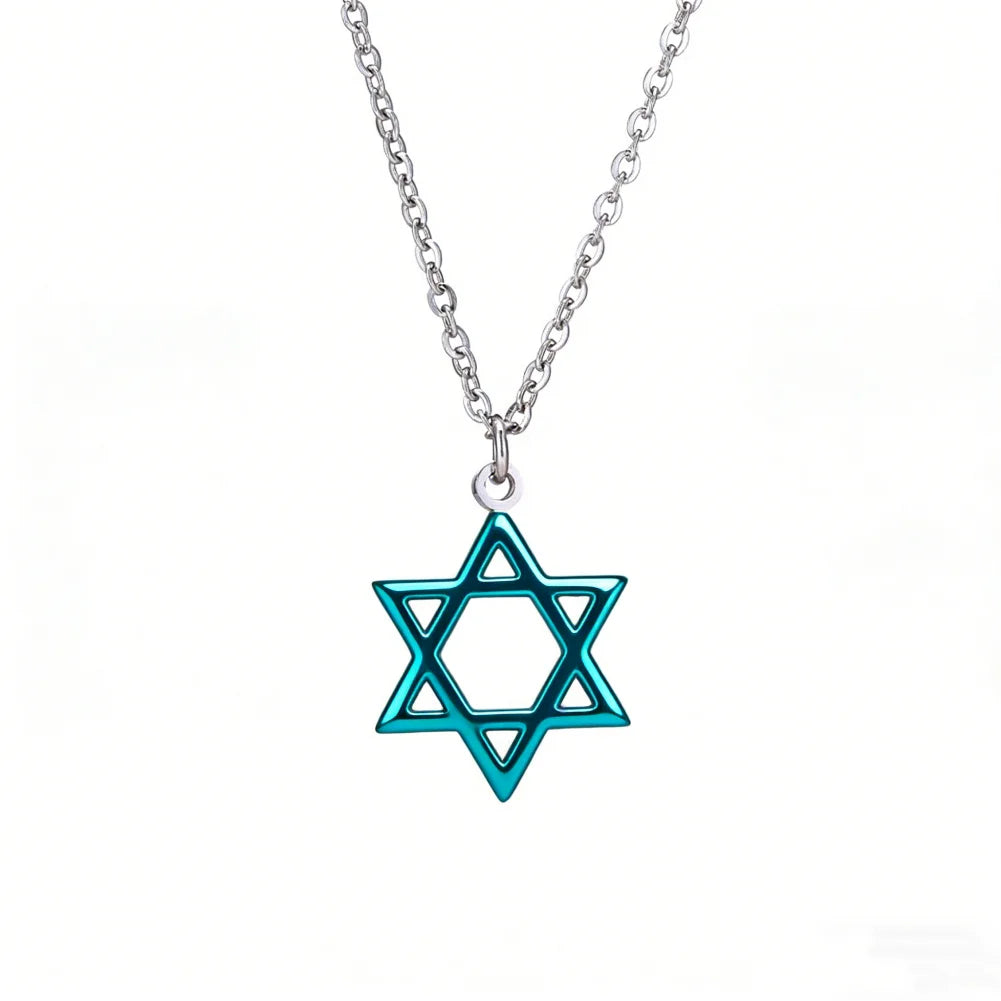 Simple Star of David Necklace