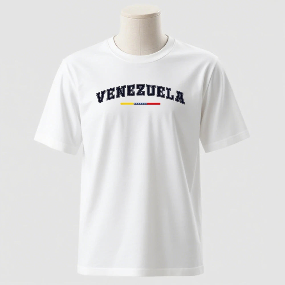 Venezuela Tshirt Classic College Style Venezuelan Flag