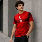 Turkey Style 3D Printed Sports Jersey T-Shirt