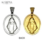 Pendant of Our Lady of Charity Medal